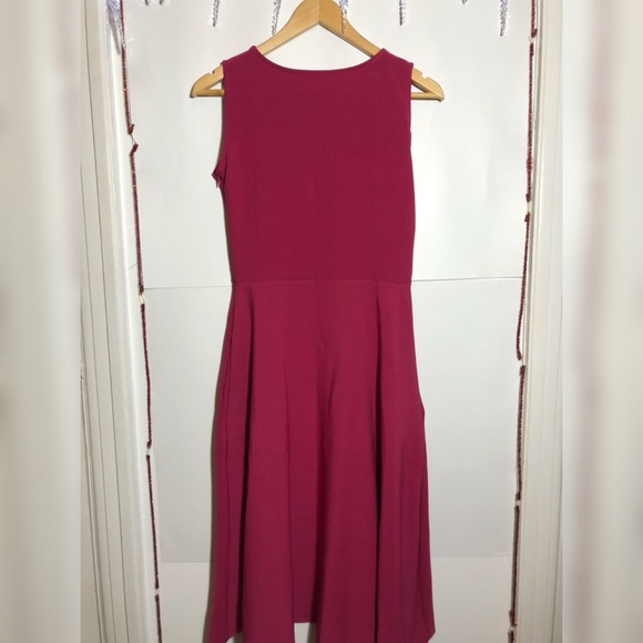 ✨PINK WOMEN SLEEVELESS CASUAL DRESS - Picture 2 of 4